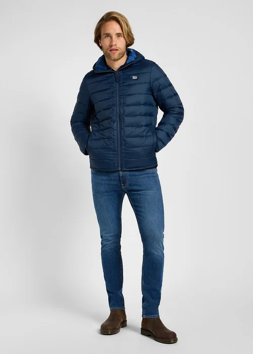 Lee Puffer Jacket Rivet Navy