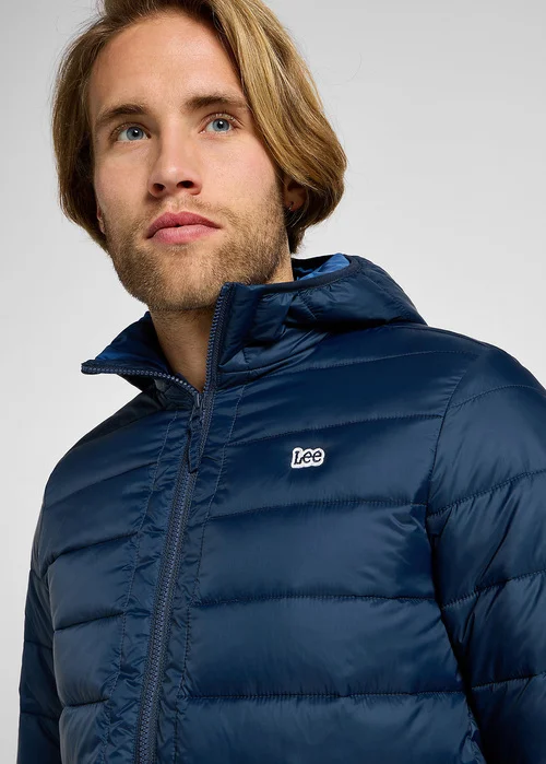 Lee Puffer Jacket Rivet Navy