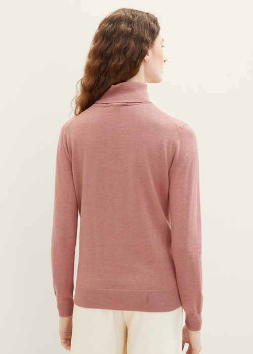 Tom Tailor Basic Turtleneck Pink - 1037746-33157