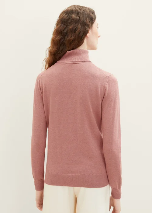 Tom Tailor Basic Turtleneck Pink
