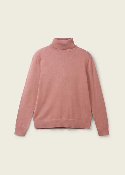 Tom Tailor Basic Turtleneck Pink