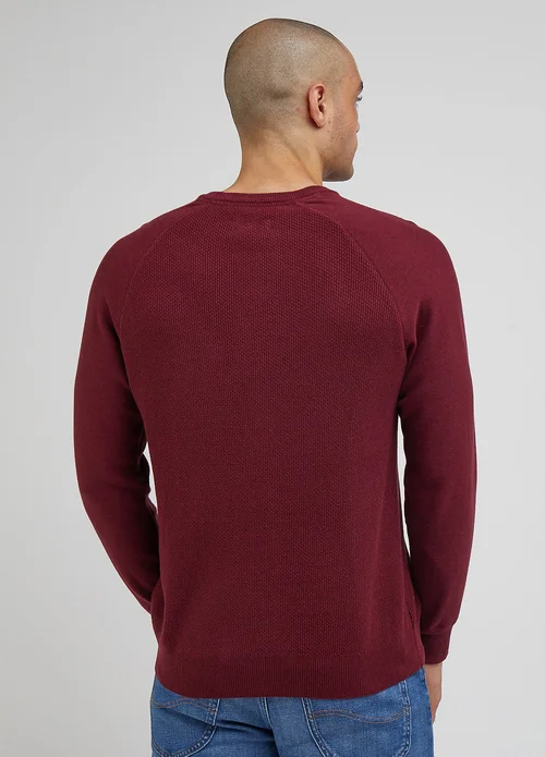 Lee Reglan Crew Knit Port