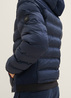 Tom Tailor Hybrid Jacket With A Hood Sky Captain Blue - 1037341-10668