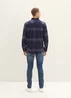 Tom Tailor Checked Shirt Navy Tonal Big Check