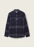 Tom Tailor Checked Shirt Navy Tonal Big Check
