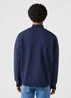 Wrangler Funnel Neck Zip Navy