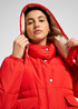 Lee Hooded Short Puffer True Red - 112355190