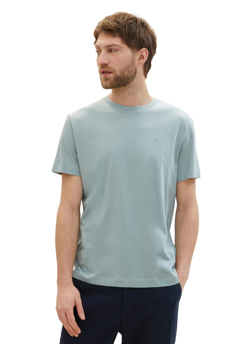 Tom Tailor T Shirt Light Ice Blue - 1042346-28129