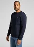Lee Plain Crew Sweatshirt Midnight Navy