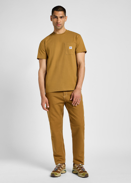 Lee Workswear One Pocket Tee Glazed Ginger