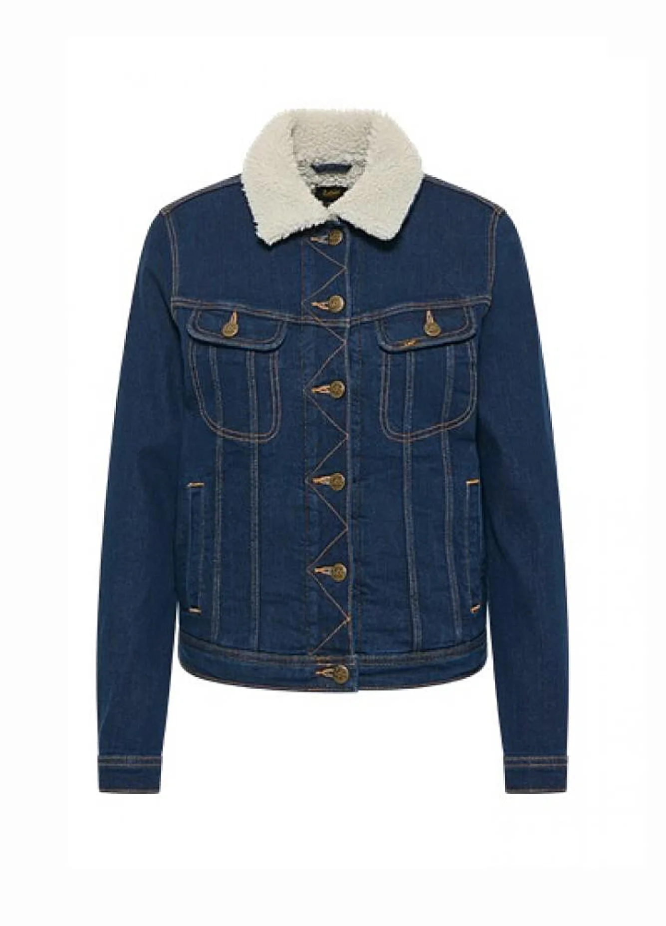 Lee Sherpa Rider Jacket Rinse