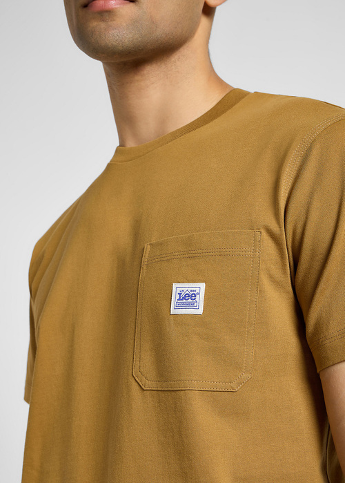 Lee Workswear One Pocket Tee Glazed Ginger