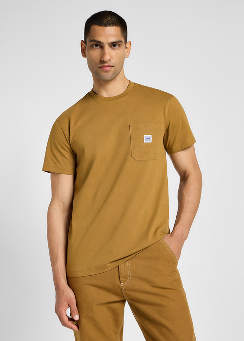 Lee Workswear One Pocket Tee Glazed Ginger