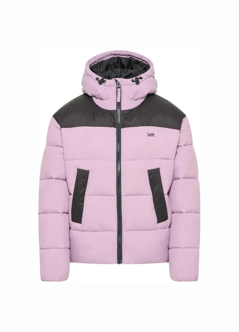 Lee Puffer Jacket Plum