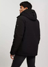 Cross Jeans Winter Puffer Hoodie Jacket Black 020 - 40278-020