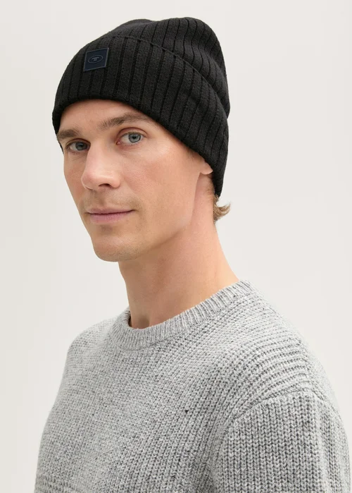 Tom Tailor Beanie Black