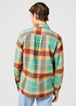 Wrangler Long Sleeve Utility Shirt Latigo Bay Check