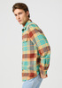 Wrangler Long Sleeve Utility Shirt Latigo Bay Check