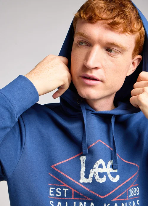 Lee Hoodie Drama Navy
