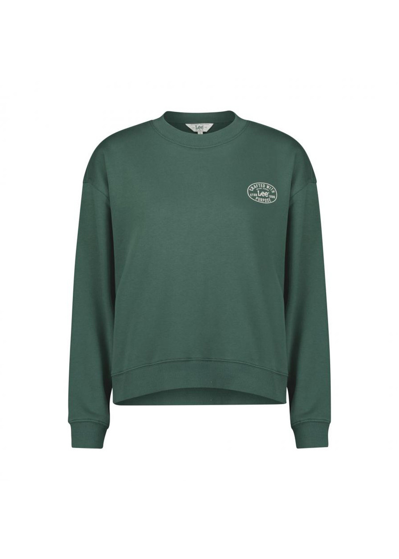 Lee Crew Neck Sweater Intuition Green - 112357818