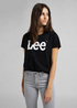 Lee Logo Tee Black