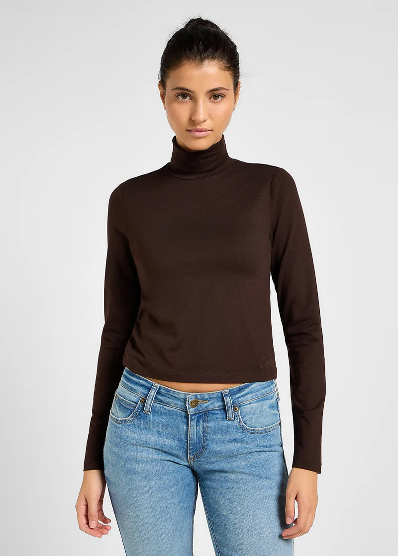 Lee Long Sleeve Turtleneck Espresso