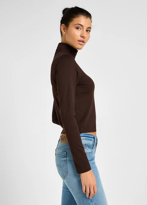 Lee Long Sleeve Turtleneck Espresso
