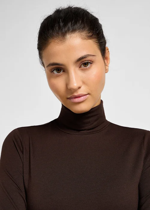 Lee Long Sleeve Turtleneck Espresso