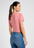 Lee V Neck Tee Cassie Pink - 112357820