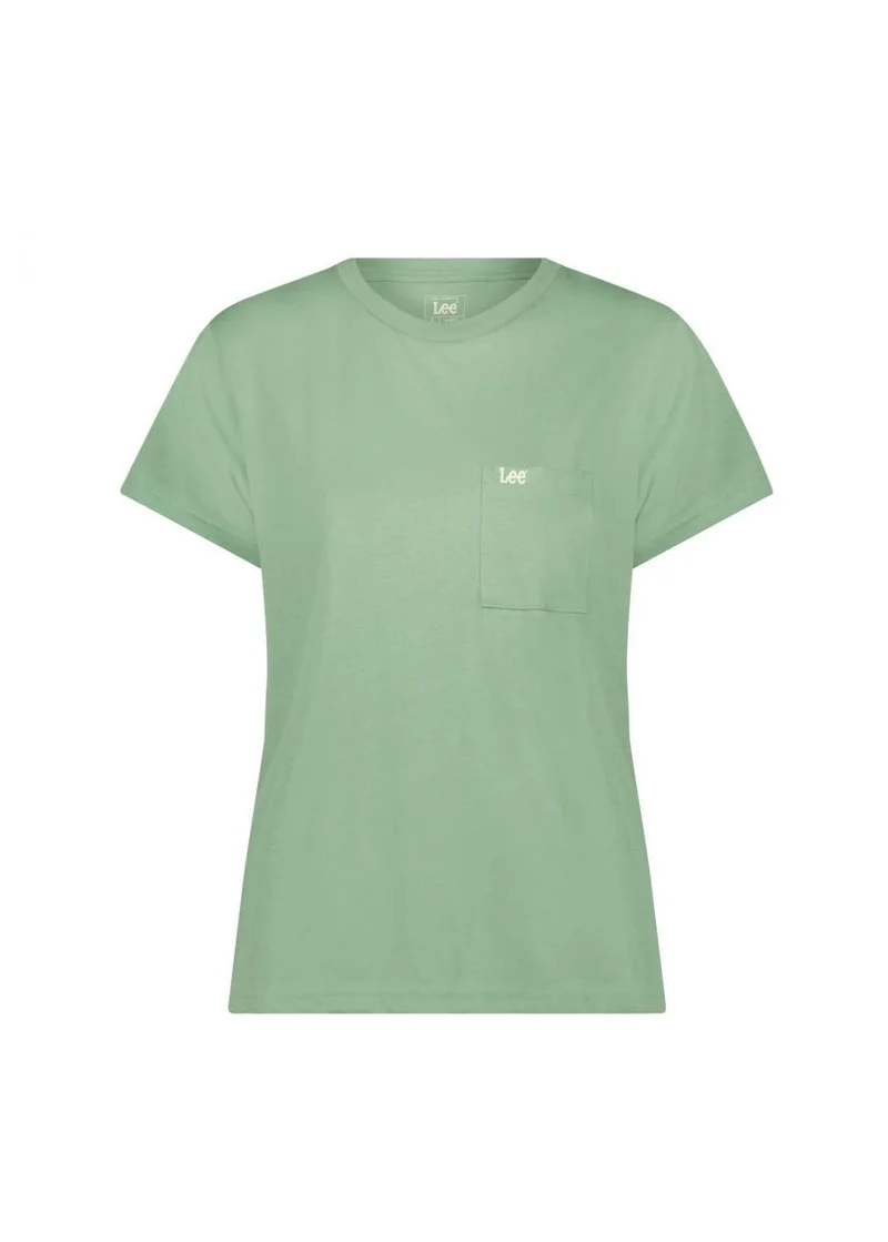 Lee Short Sleeve Pocket Tee Intuition Green
