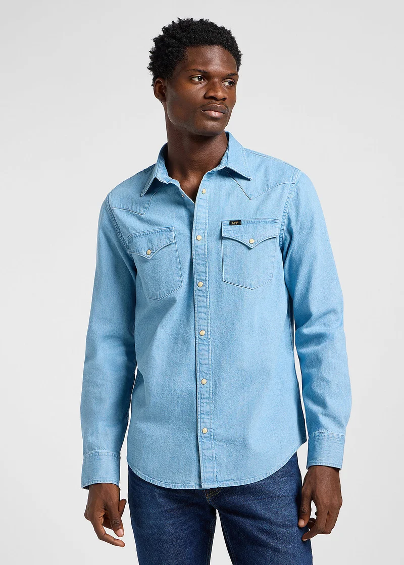 Lee Regular Western Shirt Lakeside Wash