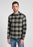 Lee Leesure Shirt Green Check - 112355701