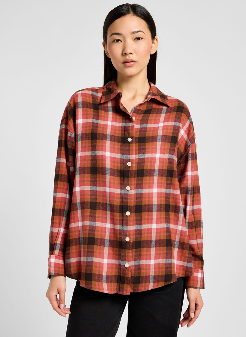 Lee Clean Frontier Shirt Clove Check