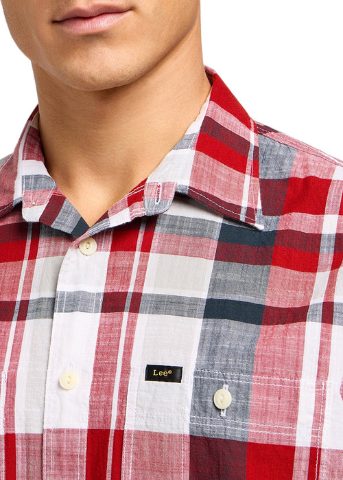 Lee Worker Shirt 20 Garnet - 112349942