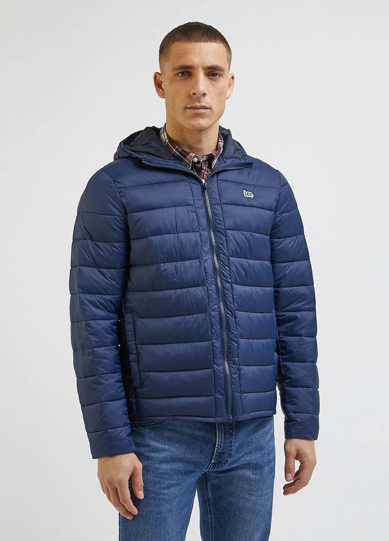 Lee Puffer Jacket Navy