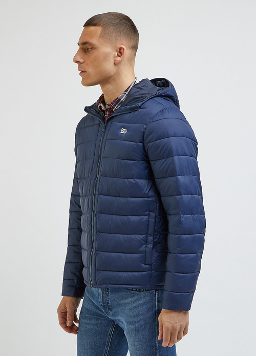 Lee Puffer Jacket Navy - L87HSZ35