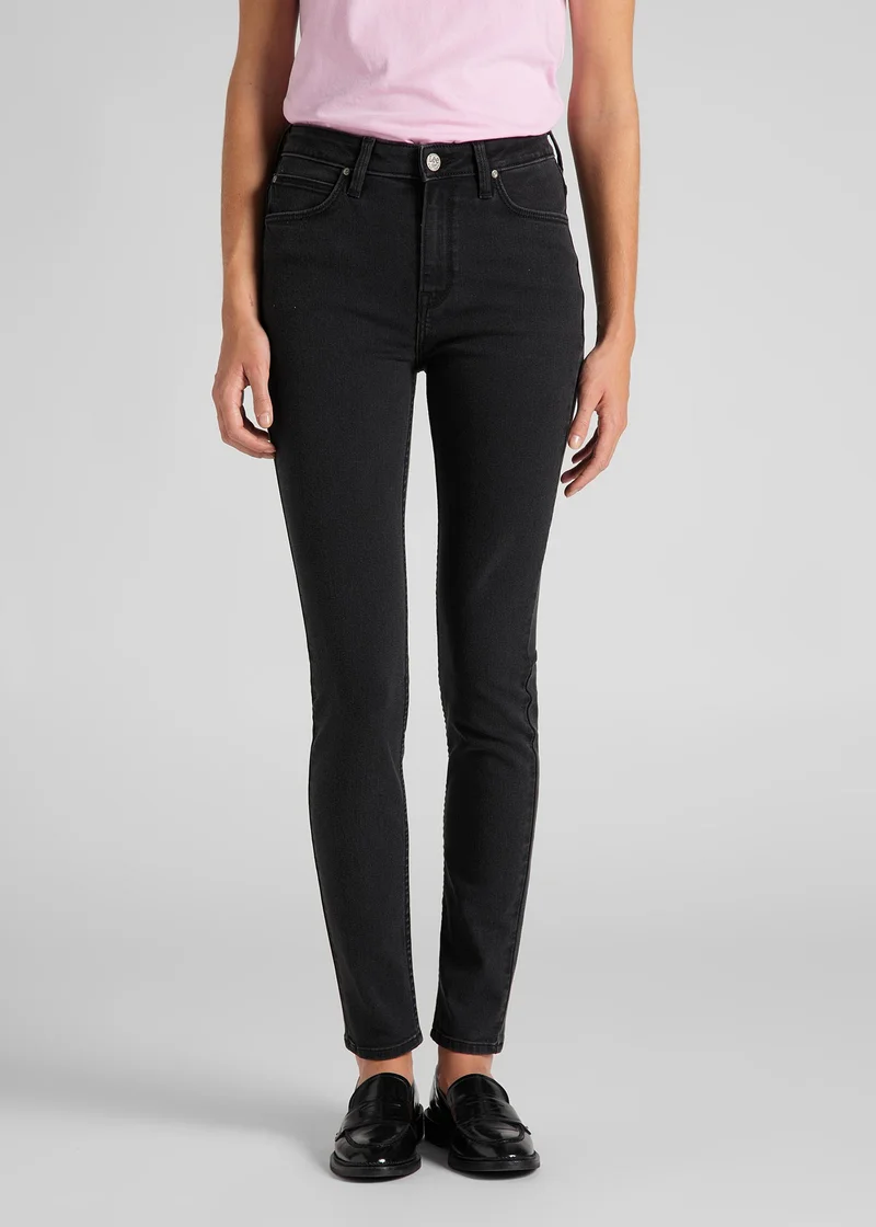 Lee Scarlett High Washed Black