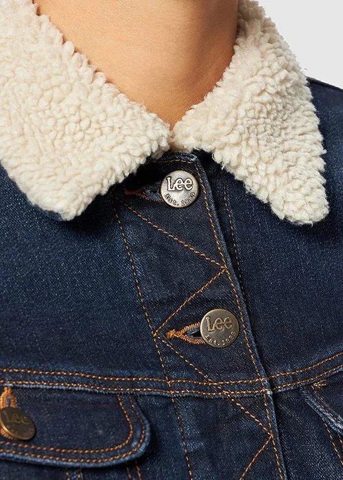 Lee Sherpa Rider Jacket Dark Sidney