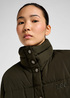 Lee Relaxed Short Puffer Jacket Olive Night