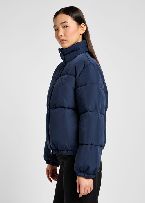 Lee Relaxed Short Puffer Jacket Navy