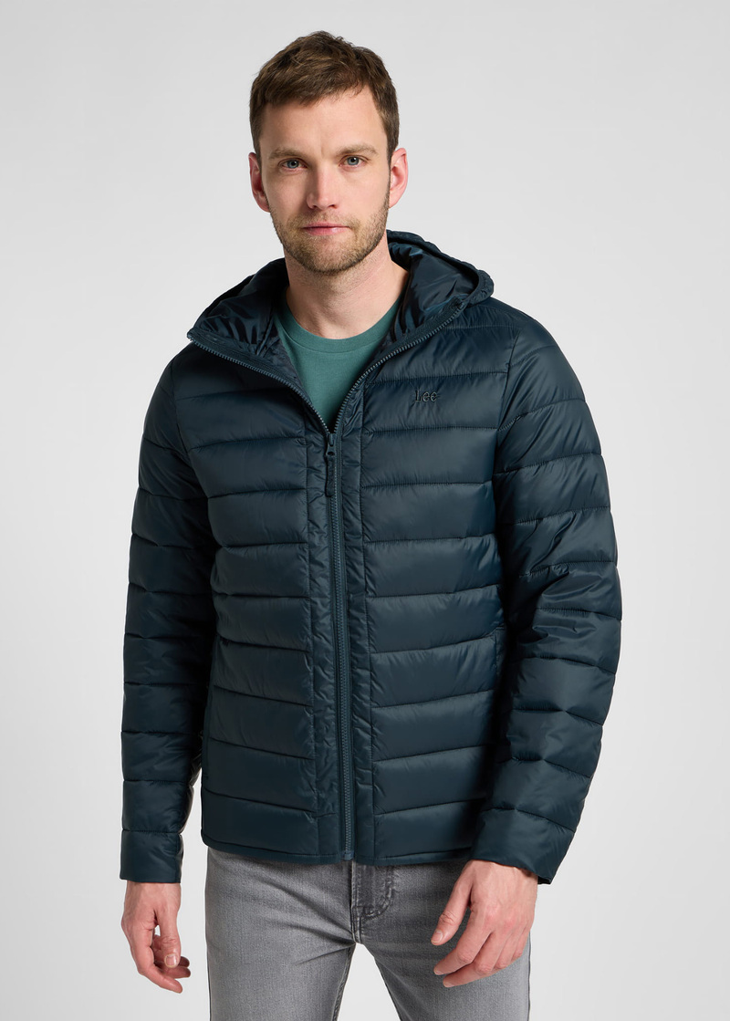 Lee Puffer Jacket Charcoal