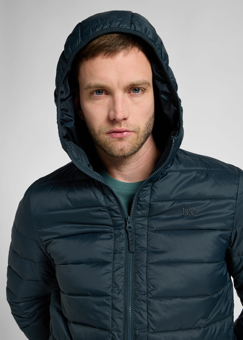 Lee Puffer Jacket Charcoal