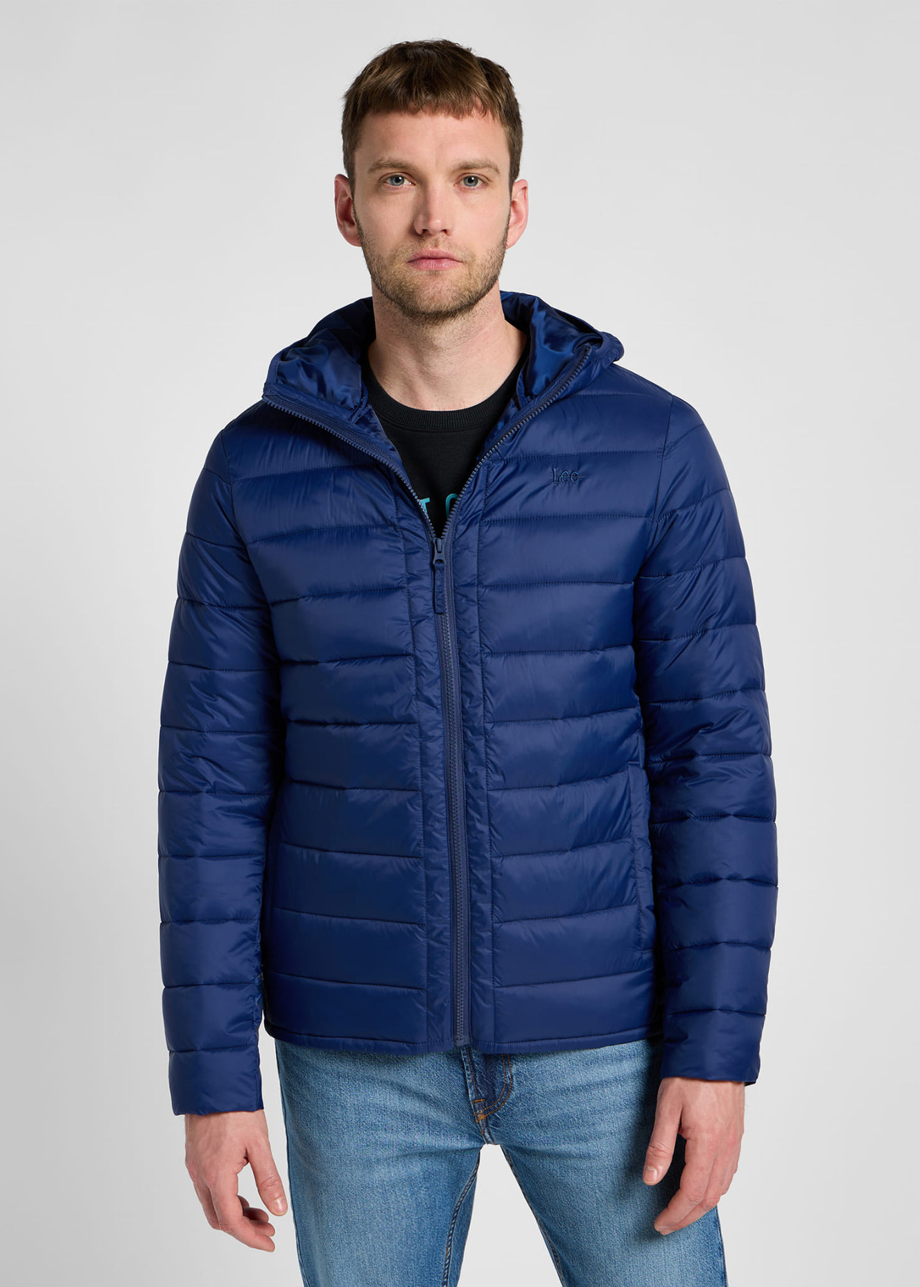 Lee Puffer Jacket True Navy - 112355705