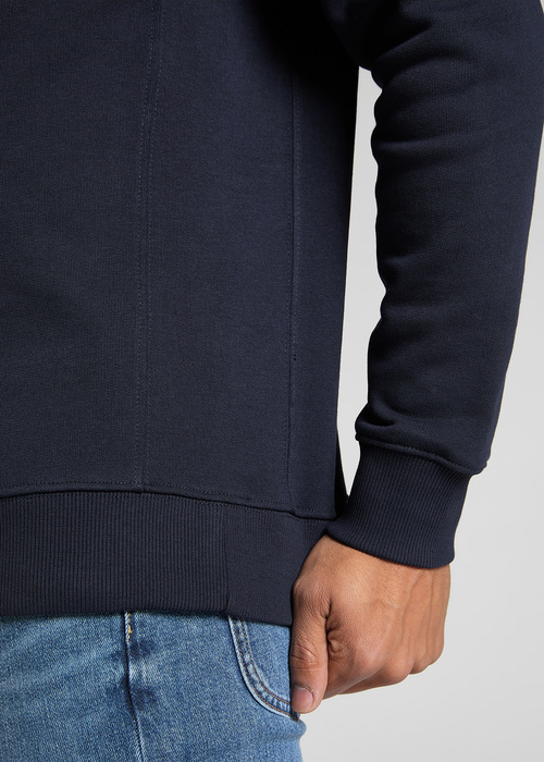 Lee Plain Crew Sweatshirt Midnight Navy - L81ITJMA