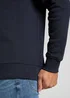 Lee Plain Crew Sweatshirt Midnight Navy