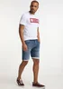 Mustang Chicago Short 943 Denim Blue