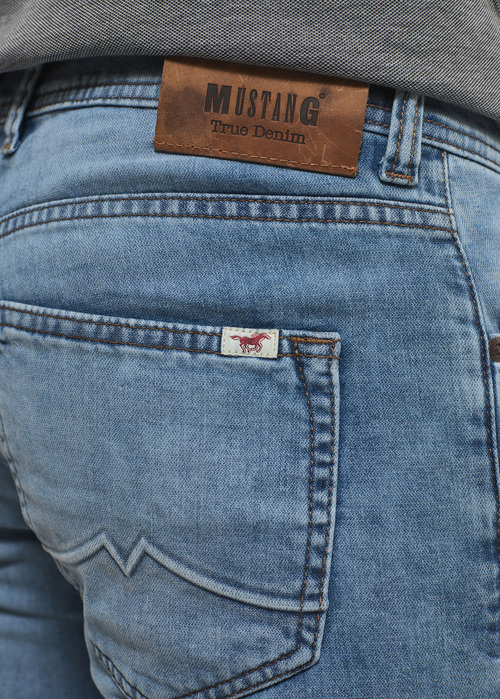 Mustang Oregon Tapered Denim Blue - 1012181-5000-702