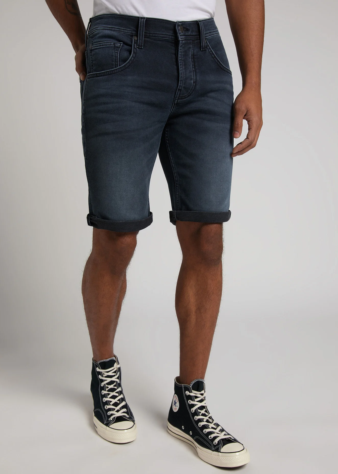 Mustang Chicago Shorts Denim Blue