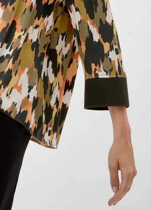 Soliver Loose Fit Blouse Multicolor