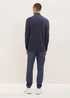 Tom Tailor Half Zip Blue Grey
